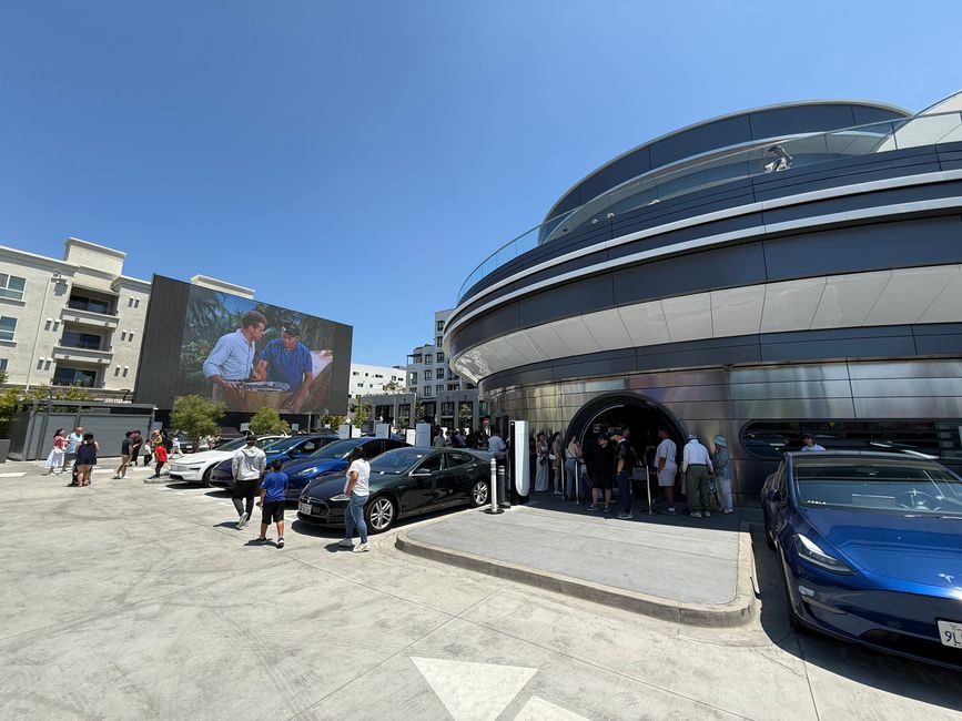 Hollywood, Beverly Hills und Tesla Diner