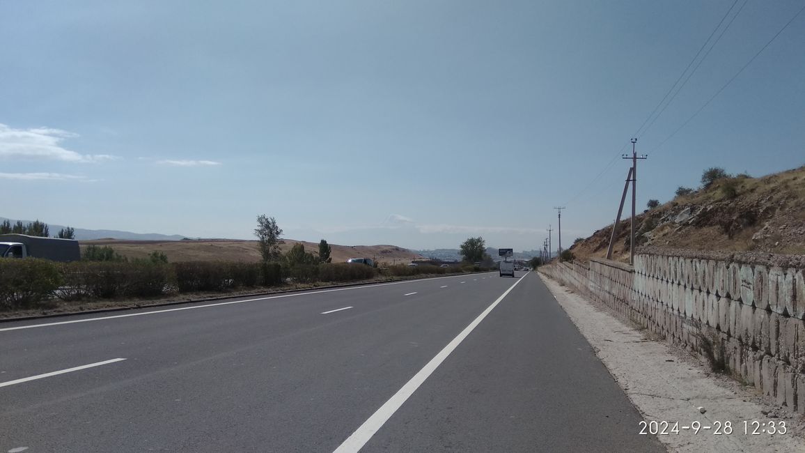 Yerevan mit Ararat