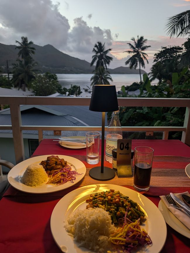 Der erste Abend auf Praslin🌶️🦎