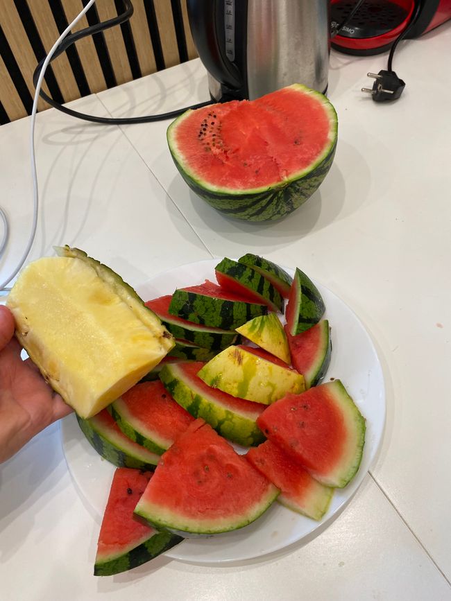 Kleiner Nachtisch auch mit dabei