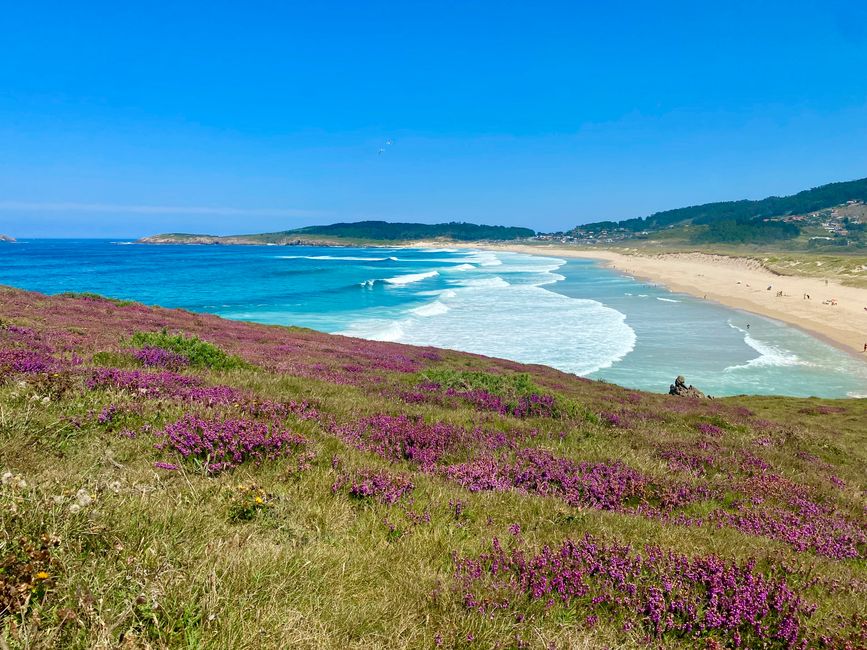 Playas gallegas - una mezcla entre el Caribe y Irlanda