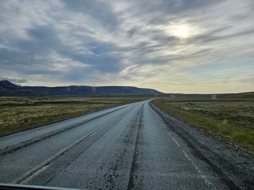 Auf dem Weg zum Geysir