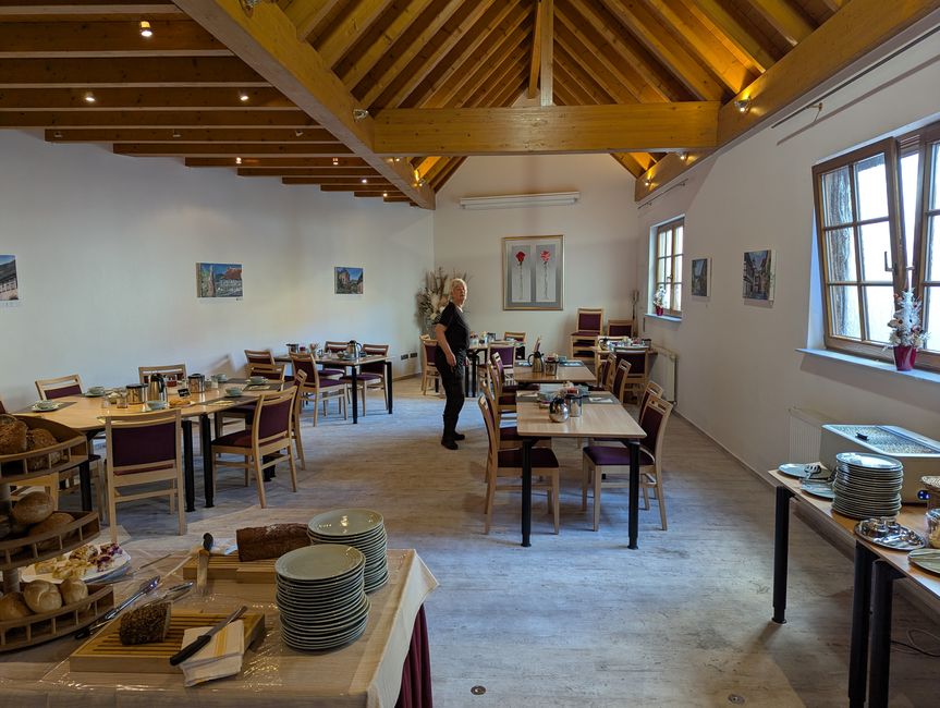 La sala per la colazione