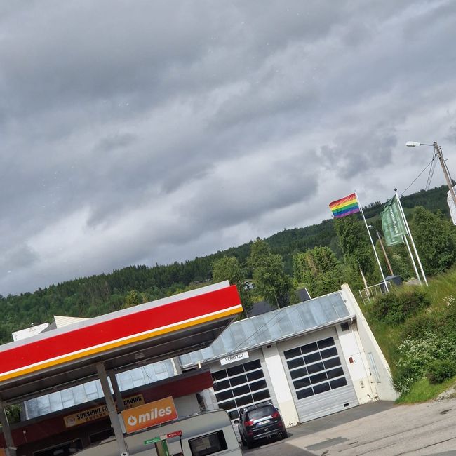 Grenzen und Trondheim