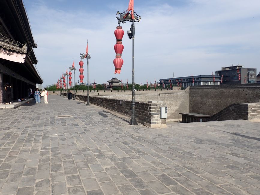 Tag 3 Sonntag Xian/Wildganspagode/Terrakotta-Armee/Stadtmauer/Theater