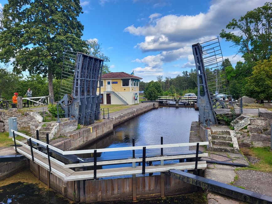 Schleuse Göta-Kanal