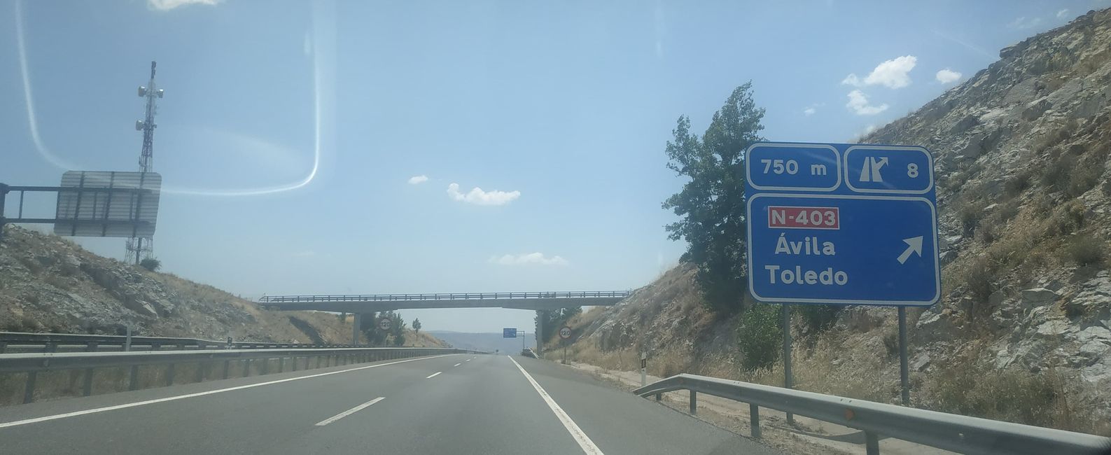 Photos from my car of Ávila (Castilla y León, Spain) (July 2024)