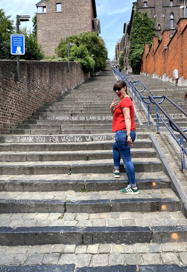 Montagne de Bueren - Scalinata