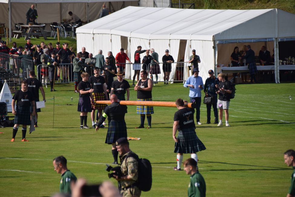 Strong Men, Pipes and Drums