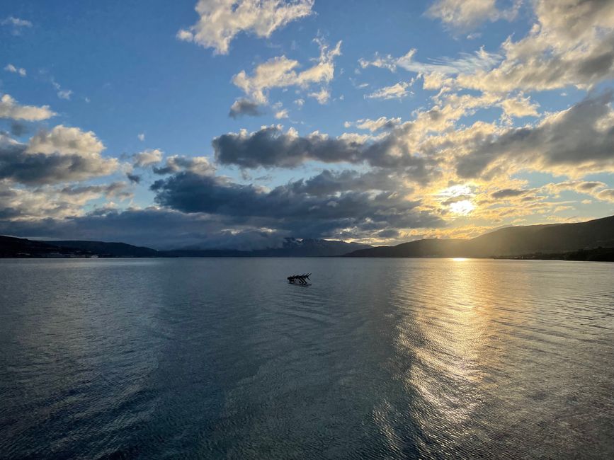 Mein „Hausstrand“ um 3.50 Uhr 