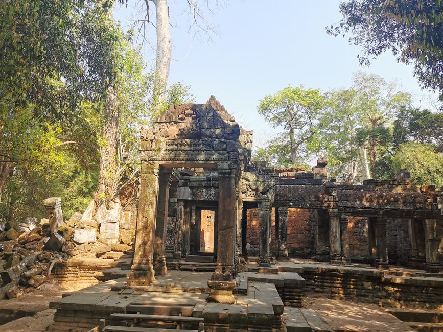 On Temple Tour in Siem Reap