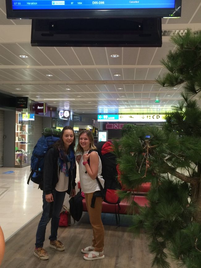 Departure for India, globe trotters always ready