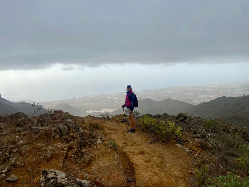 Retreat from the mountain - too windy, too cool, too humid