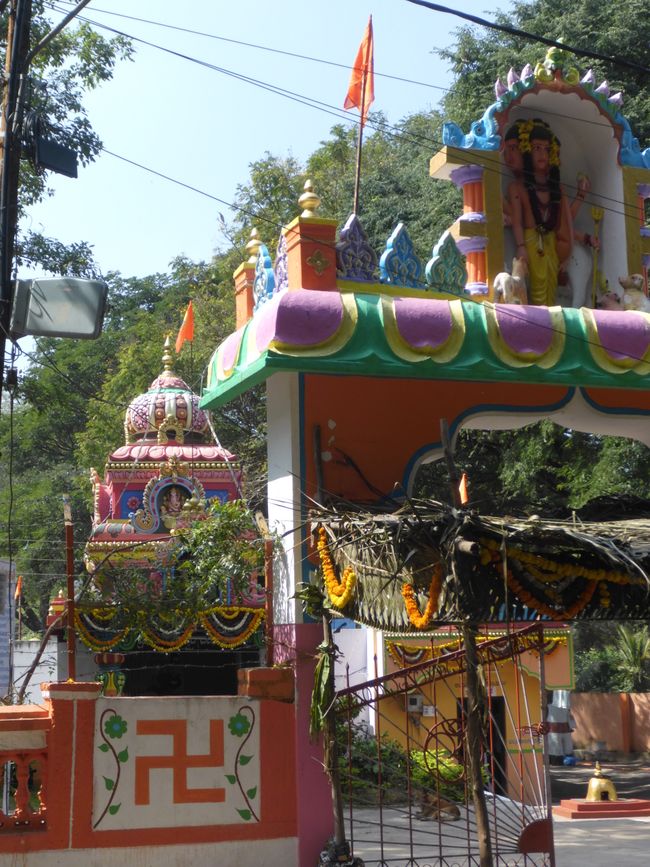 Auf dem Weg zum Chamundi Hill
