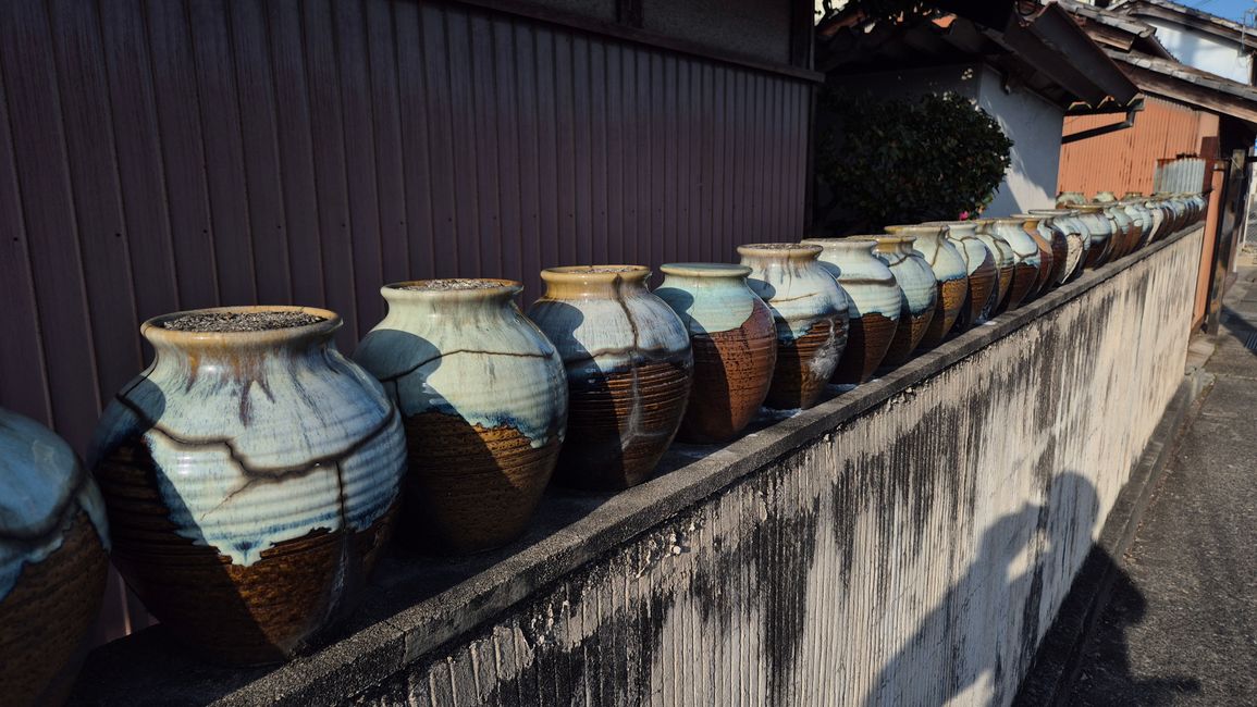 Heute in der Goldfischstadt Yamatokoriyama.