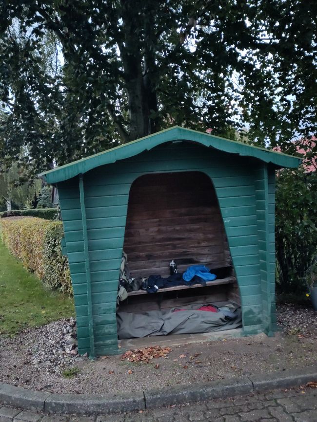 rasches Schlafzimmerfoto in einer kurzen Regenpause...