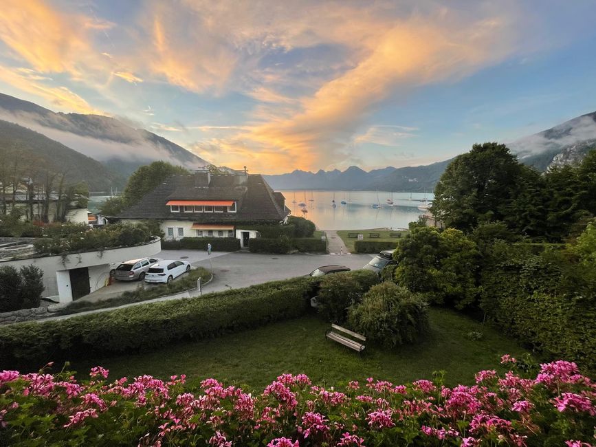 Früh am Morgen vom Hotel