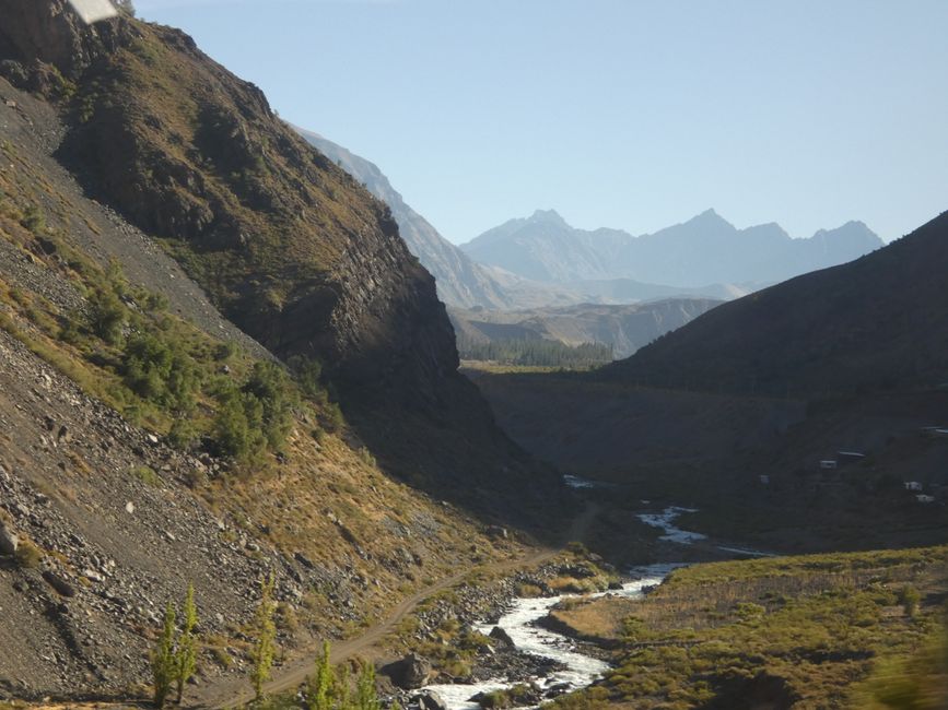 Cajón del Maipo - Voyage dans les Andes
