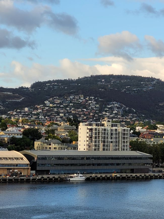 Tag 90 und 91 von 175: Kreuzfahrt rund um die Welt - Hobart/ Tasmanien/Australien und Seetag