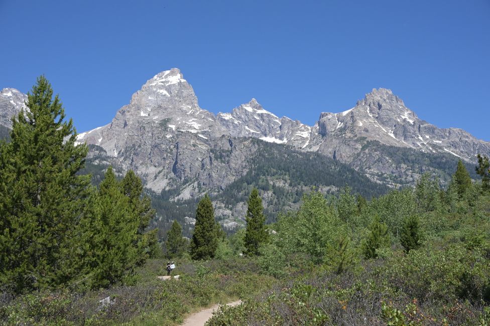 Unterwegs zum Bradley Lake