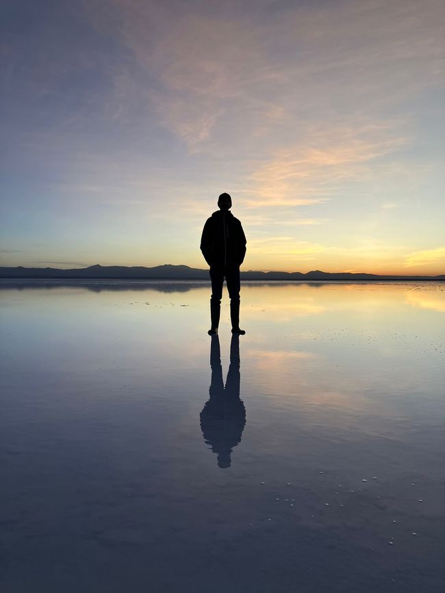 El desierto de sal en Bolivia