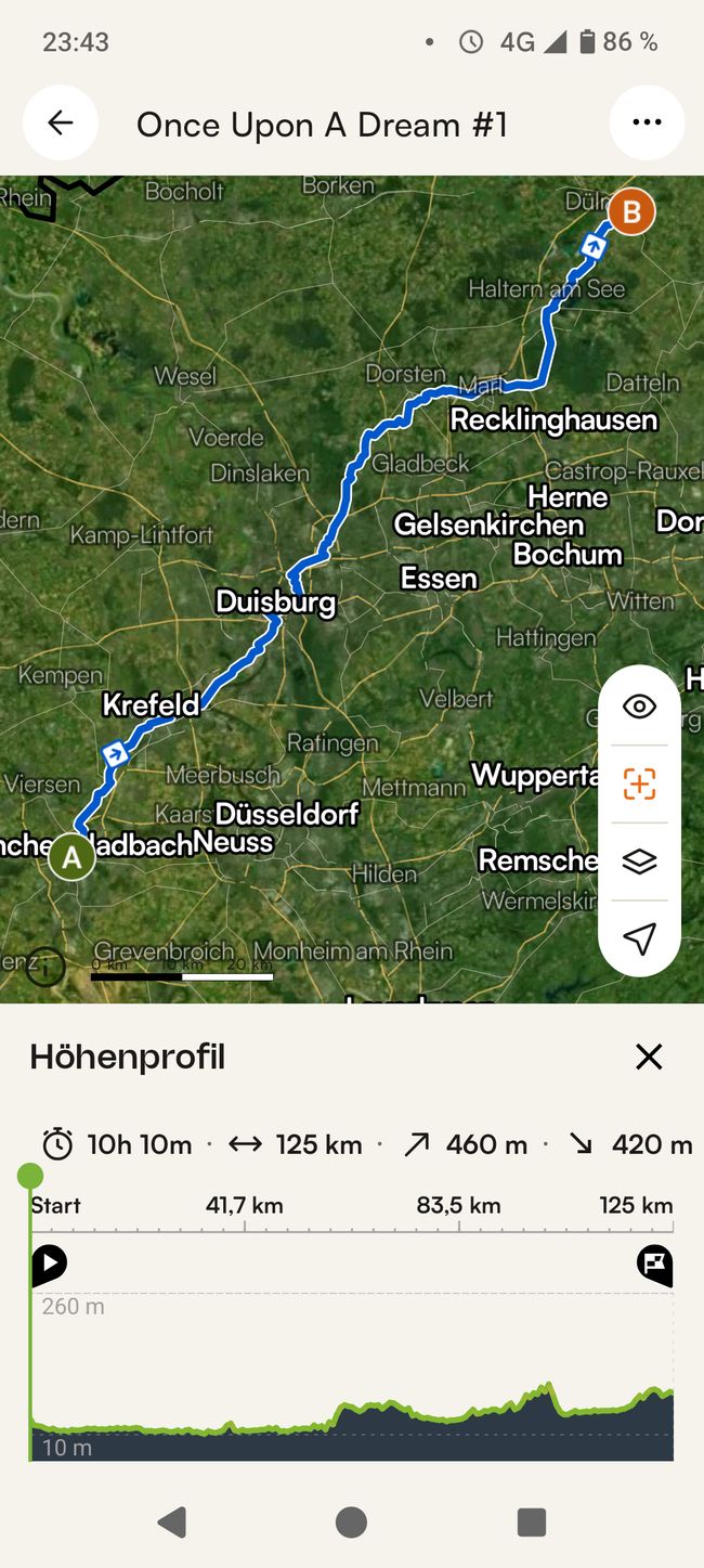 Maplibre | © komoot | Map data © OpenStreetMap Contributors