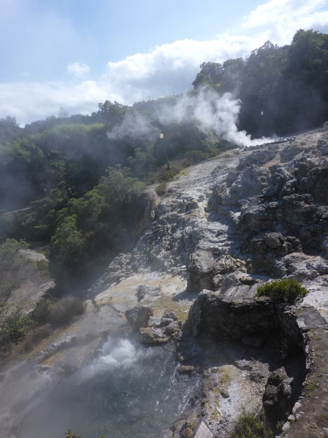 Heiße Quellen in Furnas