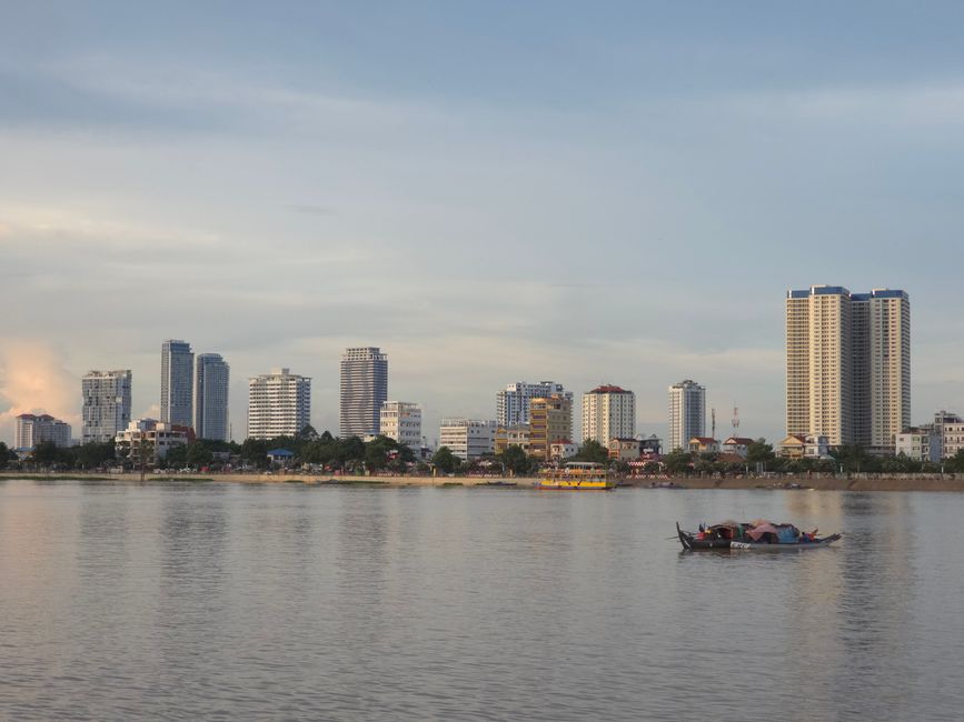 Ankunft in Phnom Penh