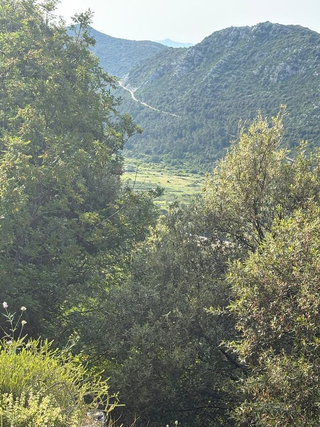 Wir sind wieder unterwegs; von Mlini nach Mljet