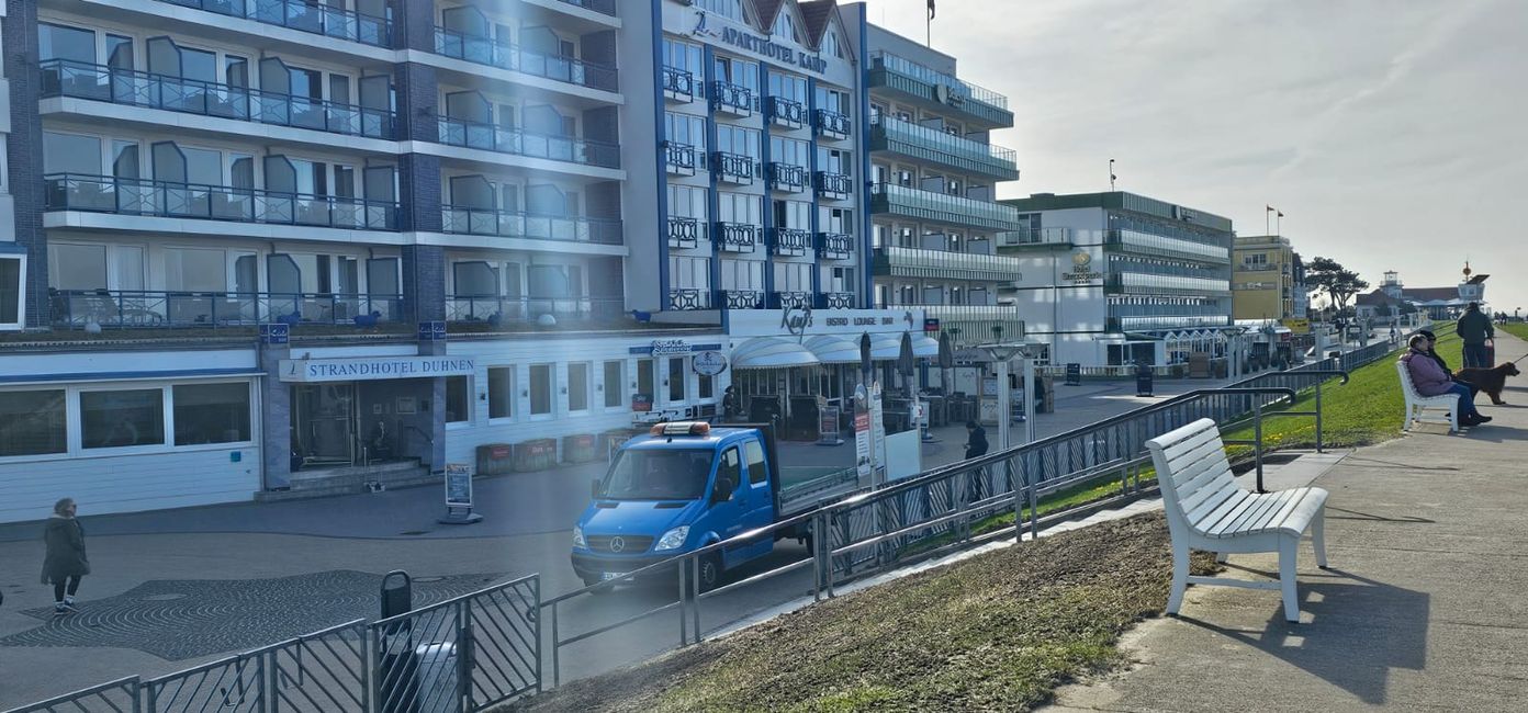 Un día hermoso en Cuxhaven