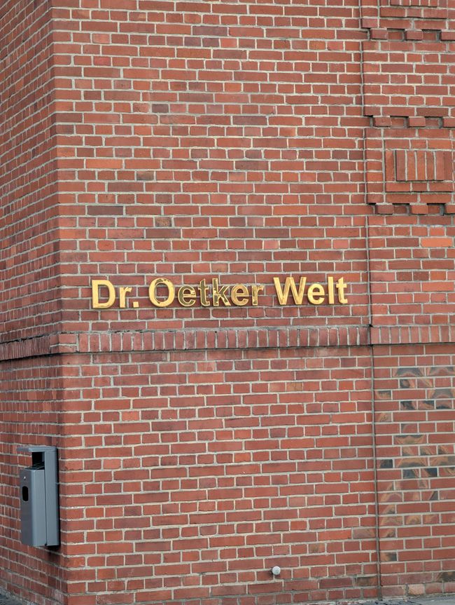 Bielefeld e il mondo di Dr. Oetker