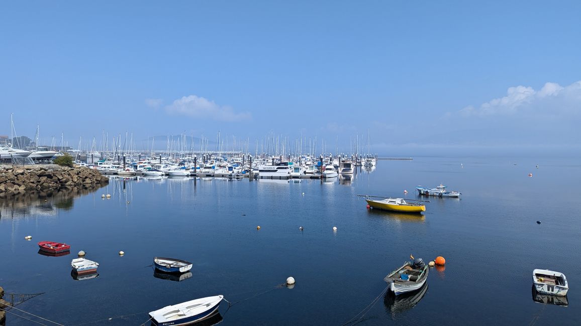 Seventh stage from Viladeduso to Baiona on the Camino Portugues da Costa