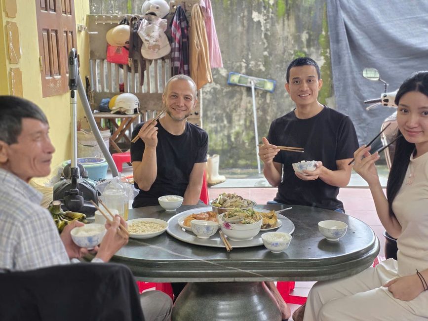 Zu Besuch bei Khanh's Familie