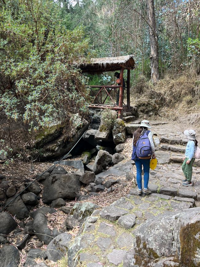Day 17 
Mysterious hiking trail with "waterfall" somewhere in the Andes near Cusco