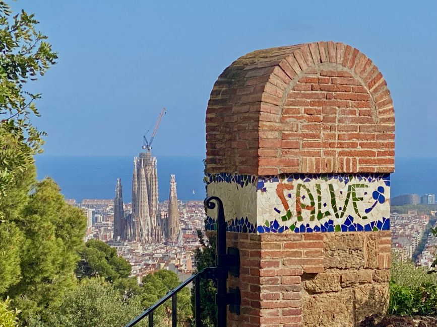 Eine MUSSperspektive für den Fotografen vom Park Güell aus!