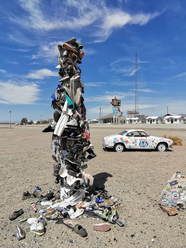 Vom Joshua Tree NP über die Route 66 nach Laughlin