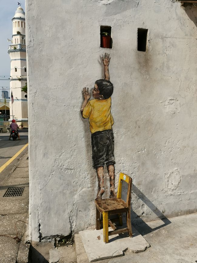 Cameron Highlands und George Town - Teeplantagen und Straßenkunst