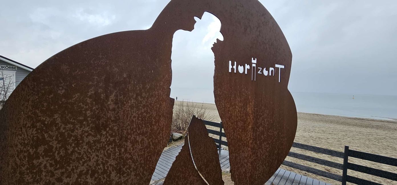 Auf dem Rückweg von Rügen noch eine Stippvisite in Timmendorfer Strand
