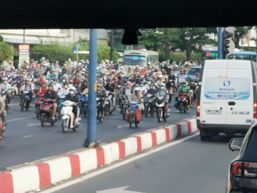 Reisetag von Kambodscha nach Vietnam