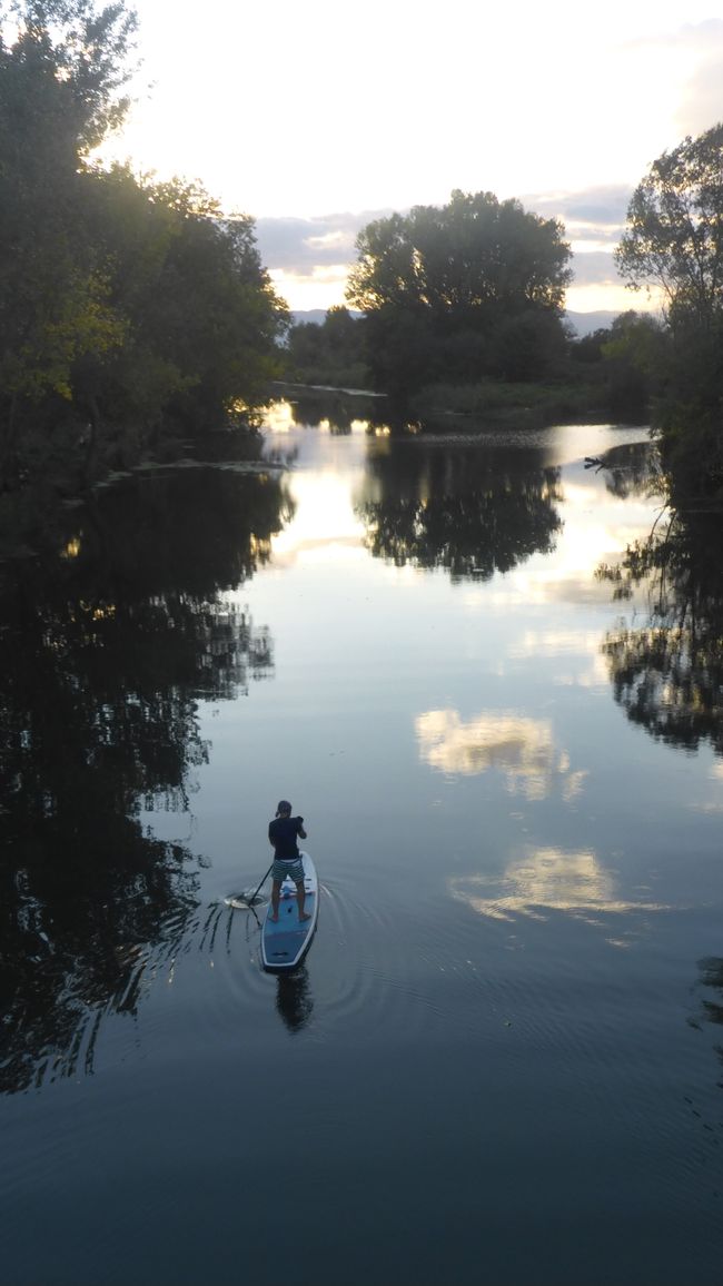 Am Kanal bei der Regattastrecke 