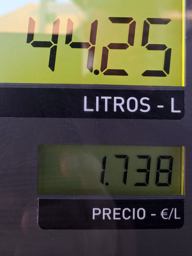 Spanischer Dieselpreis