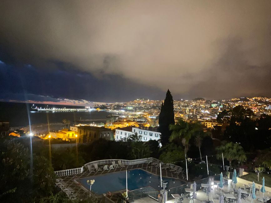 Abenstimmung Richtung Hafen