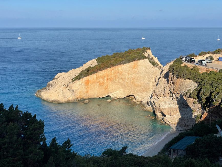 Beaches on the West Coast of Lefkada