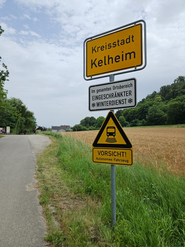 Kelheim: Autonomous driving