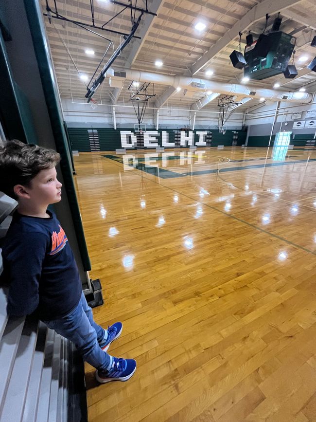 Donnerstag: SUNY Delhi College, Golfspielen und Besuch bei Terry