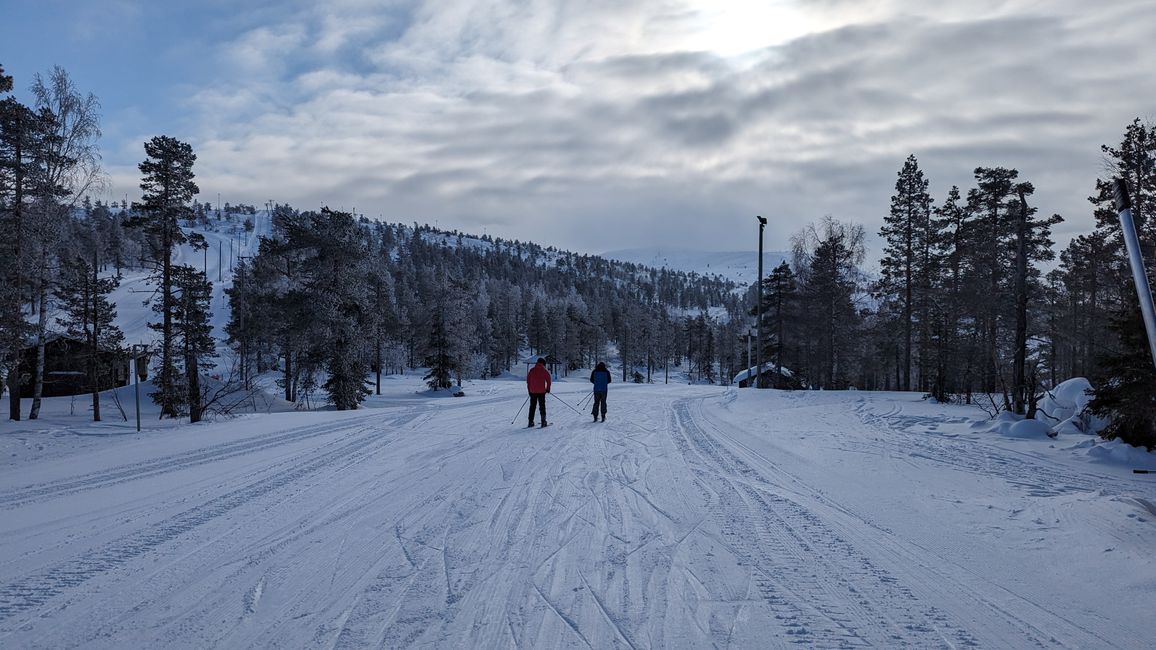 Tag 6 Ski, Sonne und partyhungrige Norweger in Levi