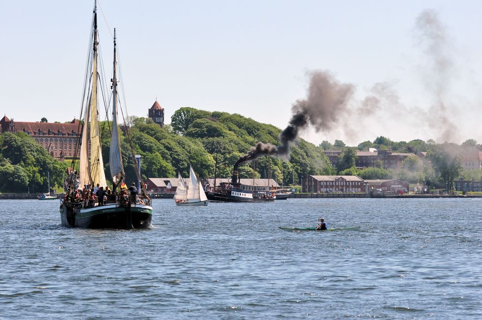 Fahrt zur Rum-Regatta in Flensburg 2017