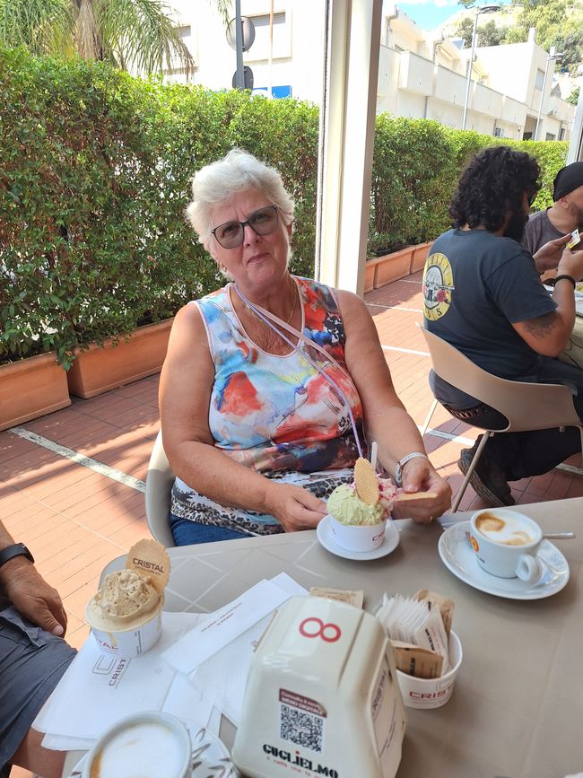 Vaso de helado para Elke 