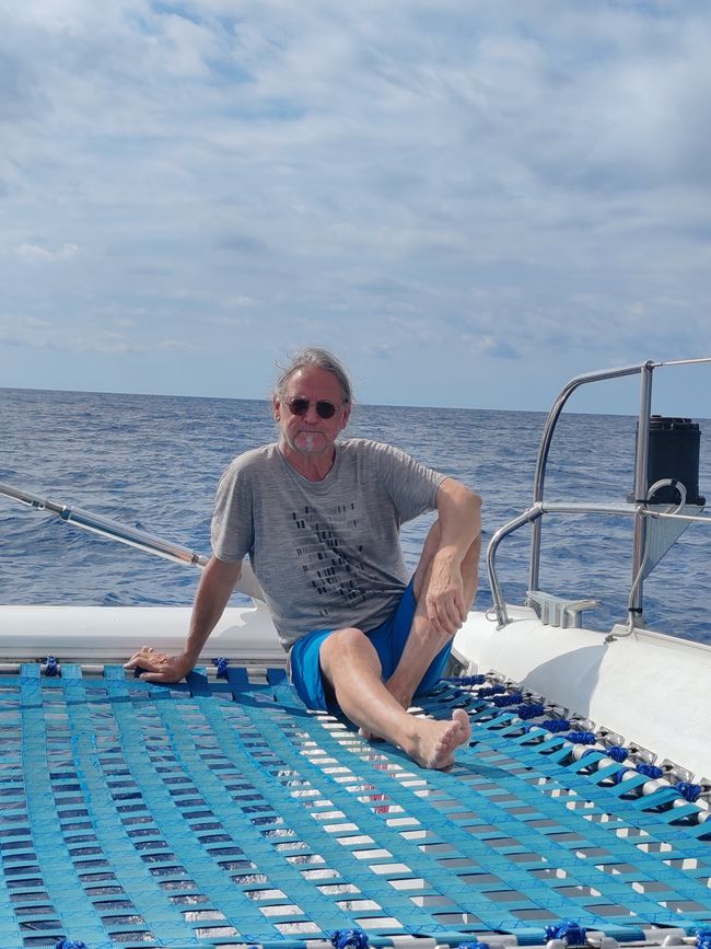 Hoy en catamarán por el Océano Atlántico