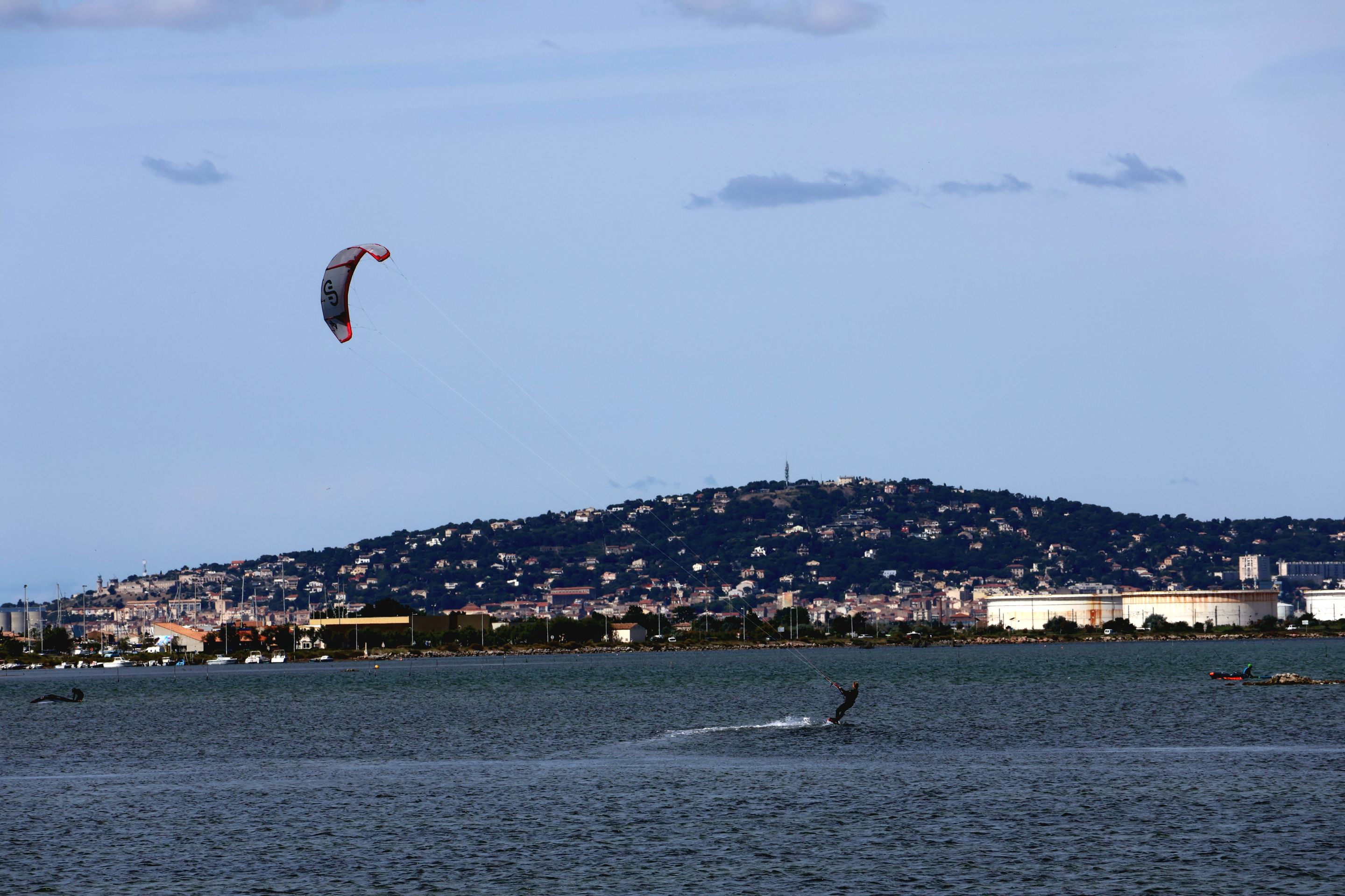 Kite-surfers à Sète